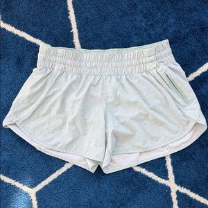 Lululemon Athletica Light Gray Athletic Shorts